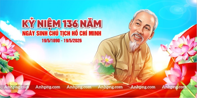TRƯỜNG MẦM NON LONG BÌNH HƯỚNG VỀ NGÀY SINH NHẬT BÁC HỒ (19/05//1890 - 19/05/2026)