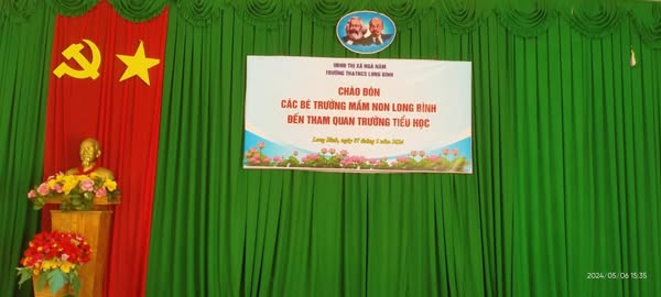 HOẠT ĐỘNG TRẢI NGHIỆM “THAM QUAN TRƯỜNG TIỂU HỌC” CỦA CÁC CON HỌC SINH 5 – 6 TUỔI TRƯỜNG MẦM NON LONG BÌNH